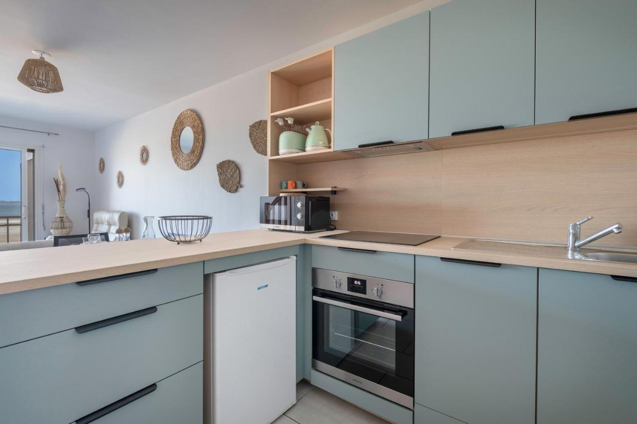 Face Mer - Bel Appartement Pour 4 Сен-Бревен-ле-Пен Екстер'єр фото